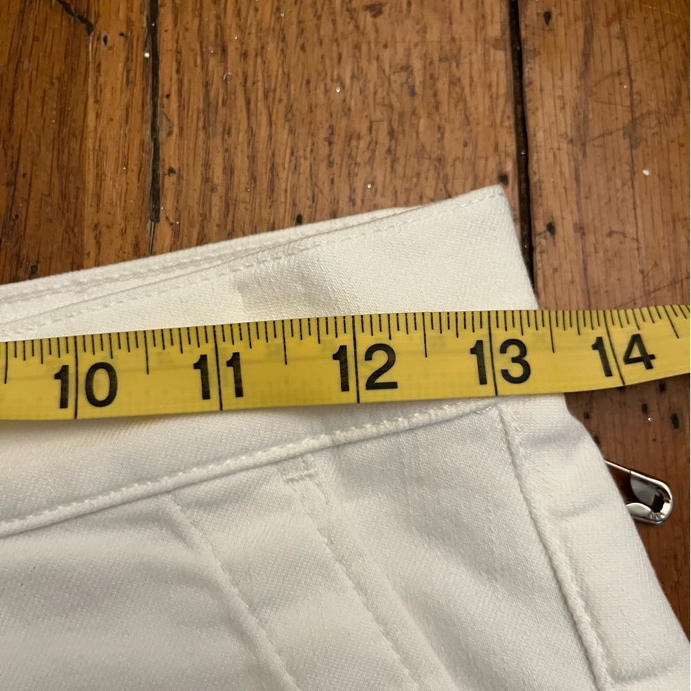 J. Crew White Utility Denim Short size 25 - Picture 10 of 12
